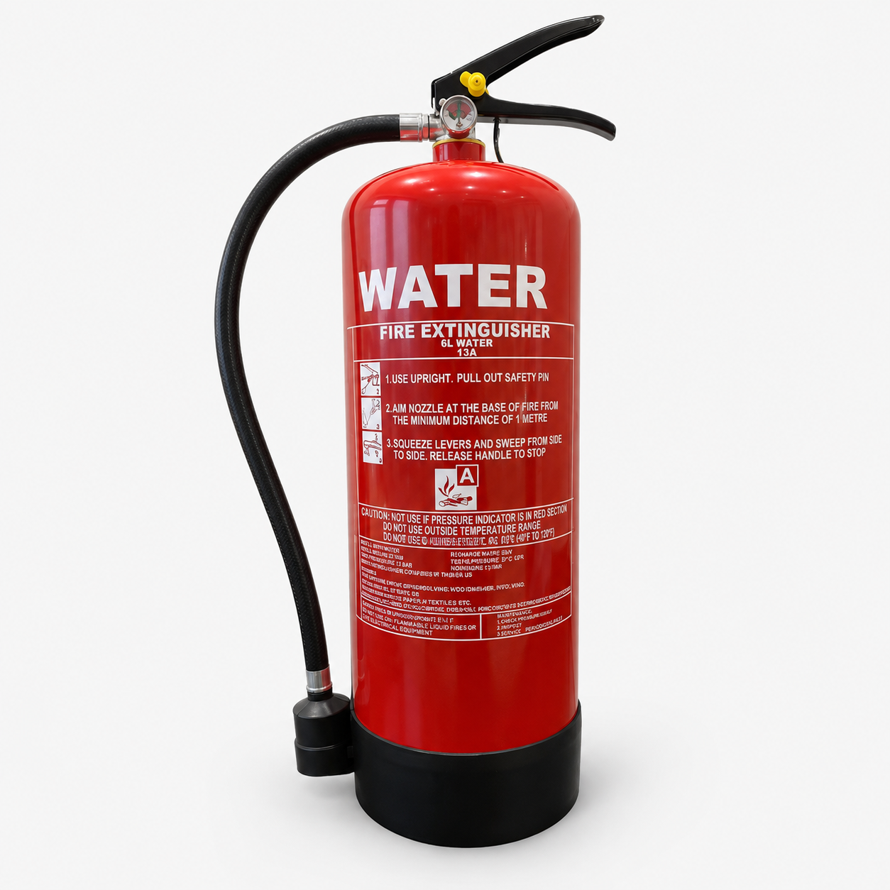 6ltr Water 13A Fire Extinguisher