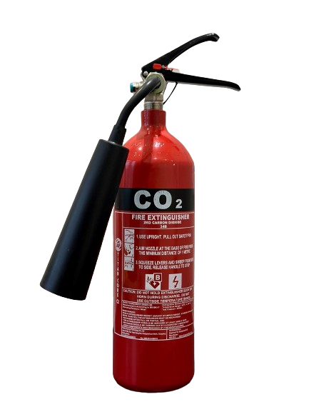 2kg Carbon Dioxide Steel (34B) Fire Extinguisher