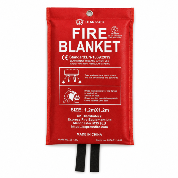 1.2m x 1.2m Fire Blanket Soft Pack