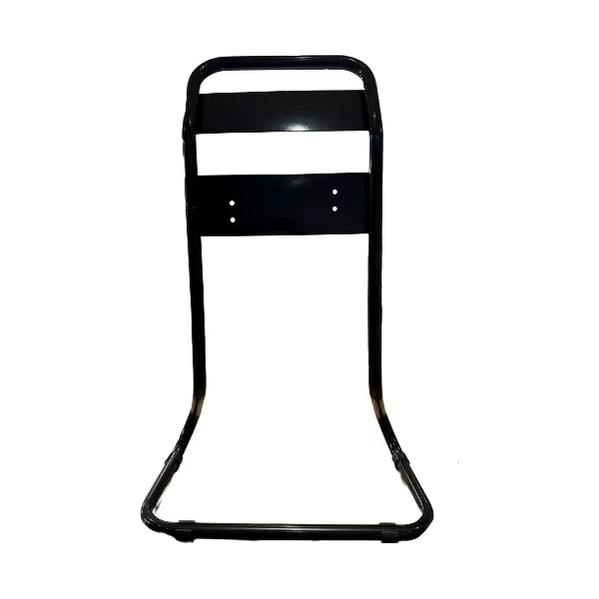 Double Black Tubular Fire Extinguisher Stand