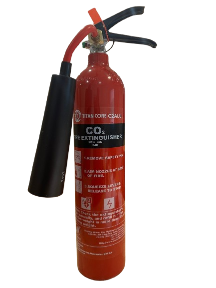 2kg Carbon Dioxide Aluminium (34B) Fire Extinguisher