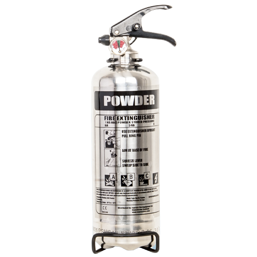 1kg Powder 8A 34B/C Fire Extinguisher - Prestige