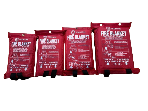 1m x 1m Fire Blanket Soft Pack