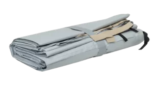 Single-use car blanket 6.00m x 8.00m with red backpack - Image 2