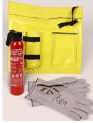 Lith-ex small fire suppression kit bag (no extinguisher)