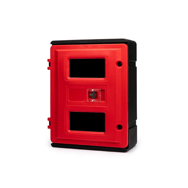 Jonesco Lockable Double Fire Extinguisher Box