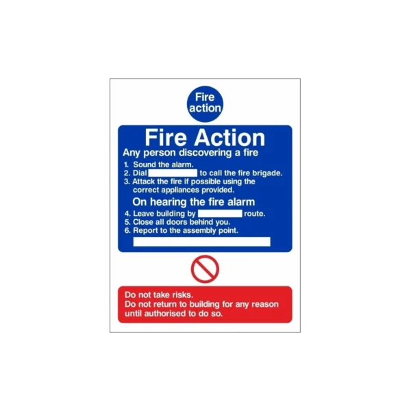 Fire Action Notice