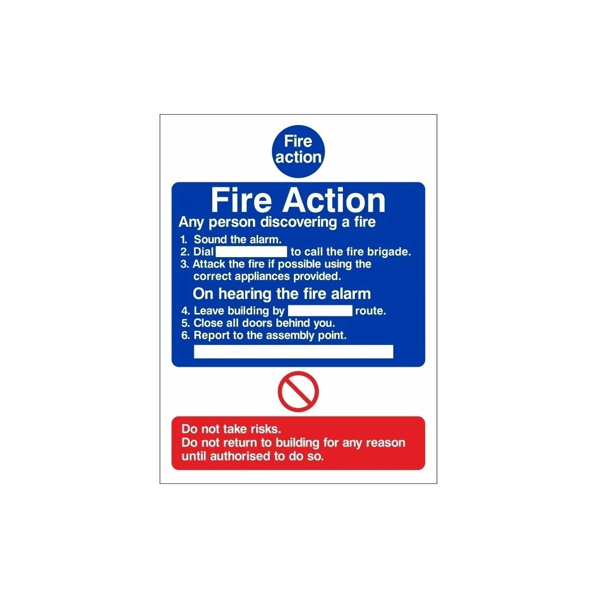 Fire Action Notice