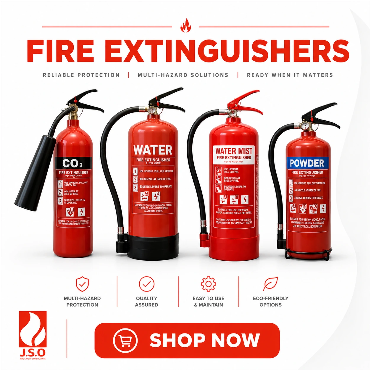 Fire extinguishers